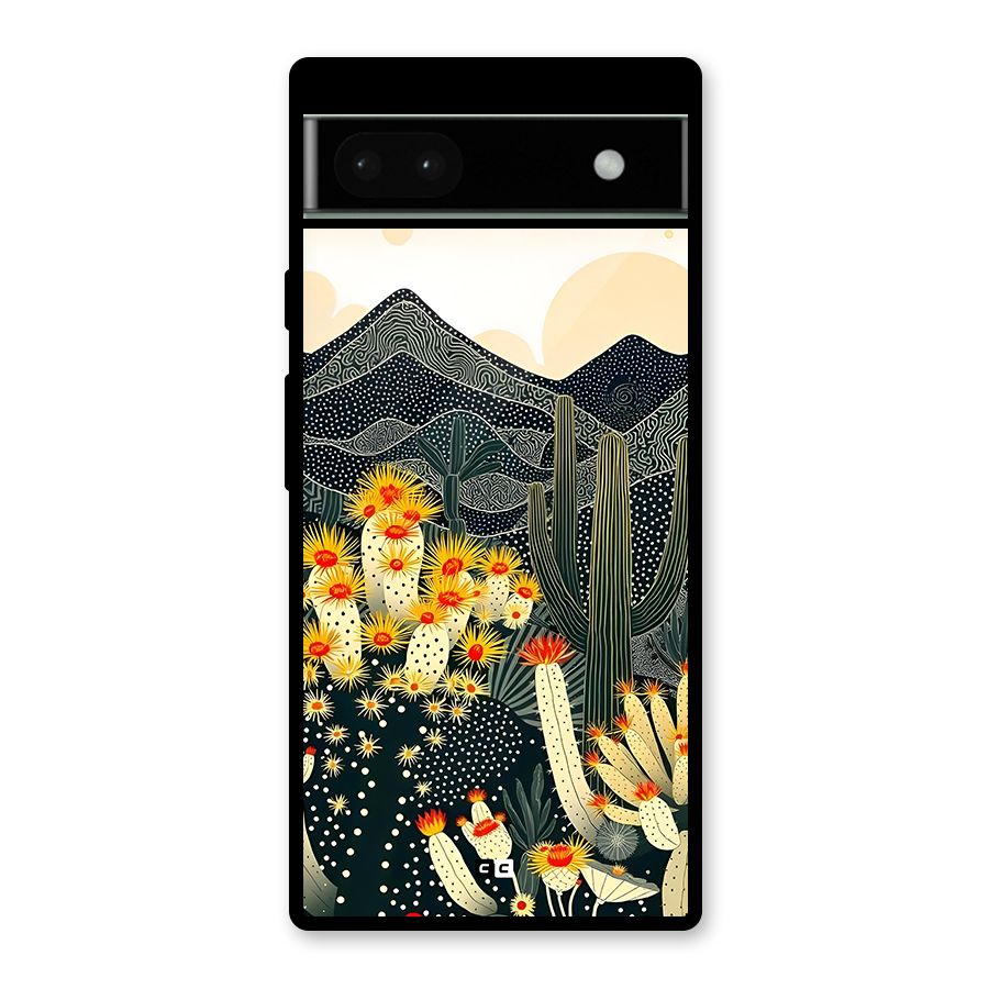 Aesthetic Desert Glass Back Case for Google Pixel 6a