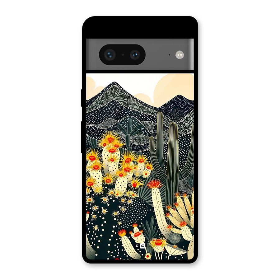 Aesthetic Desert Glass Back Case for Google Pixel 7