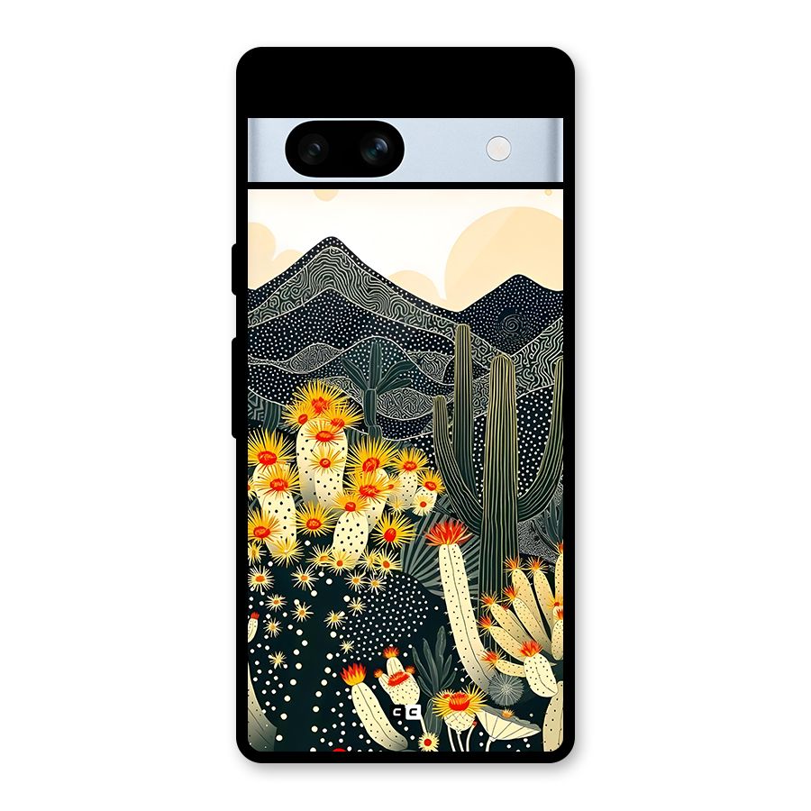Aesthetic Desert Glass Back Case for Google Pixel 7a
