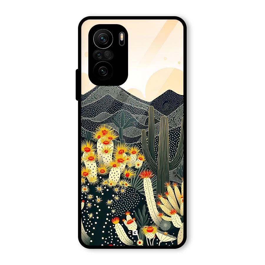 Aesthetic Desert Glass Back Case for Mi 11x