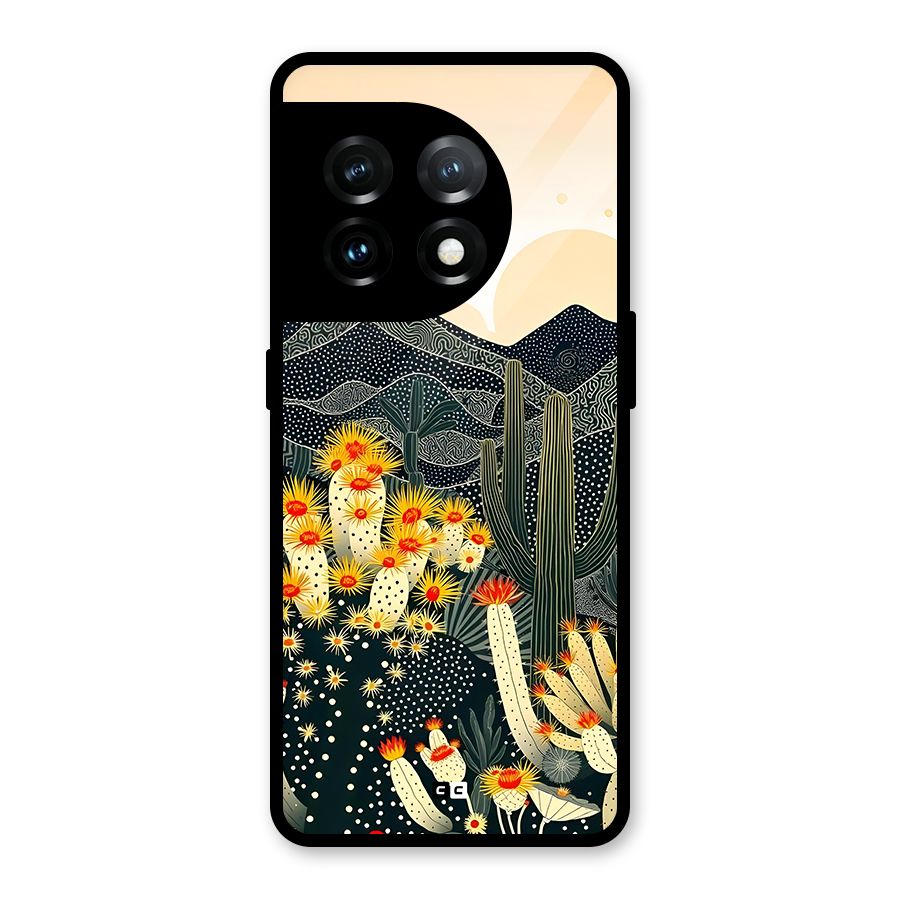 Aesthetic Desert Glass Back Case for OnePlus 11