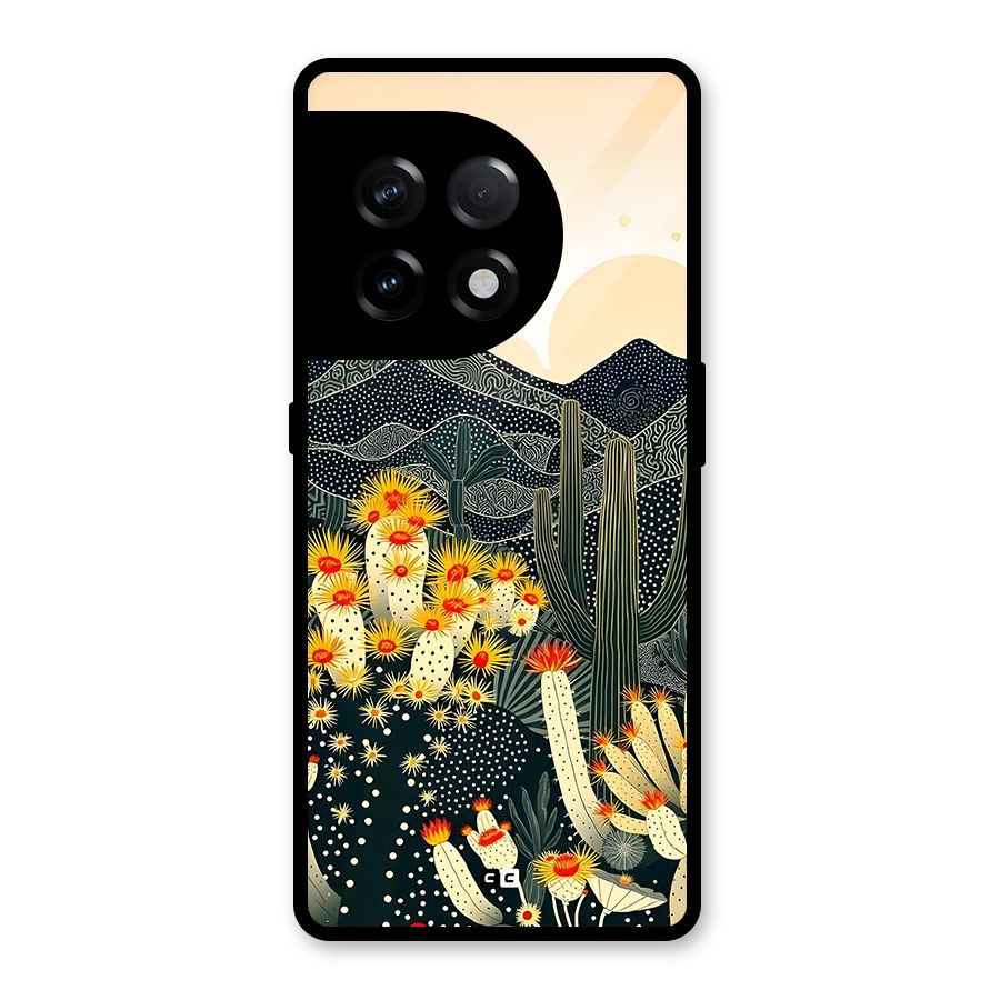 Aesthetic Desert Glass Back Case for OnePlus 11R