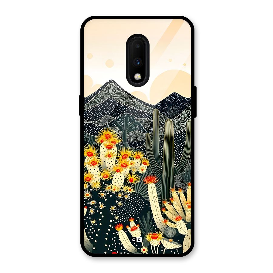 Aesthetic Desert Glass Back Case for OnePlus 7