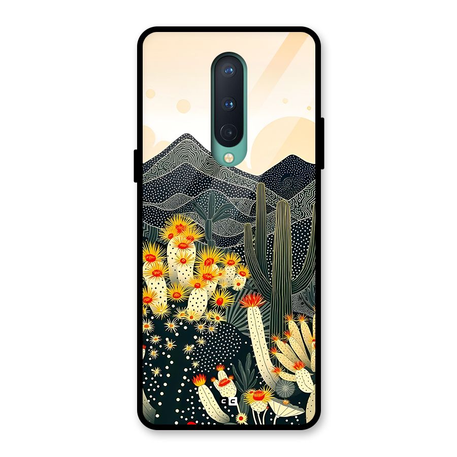 Aesthetic Desert Glass Back Case for OnePlus 8