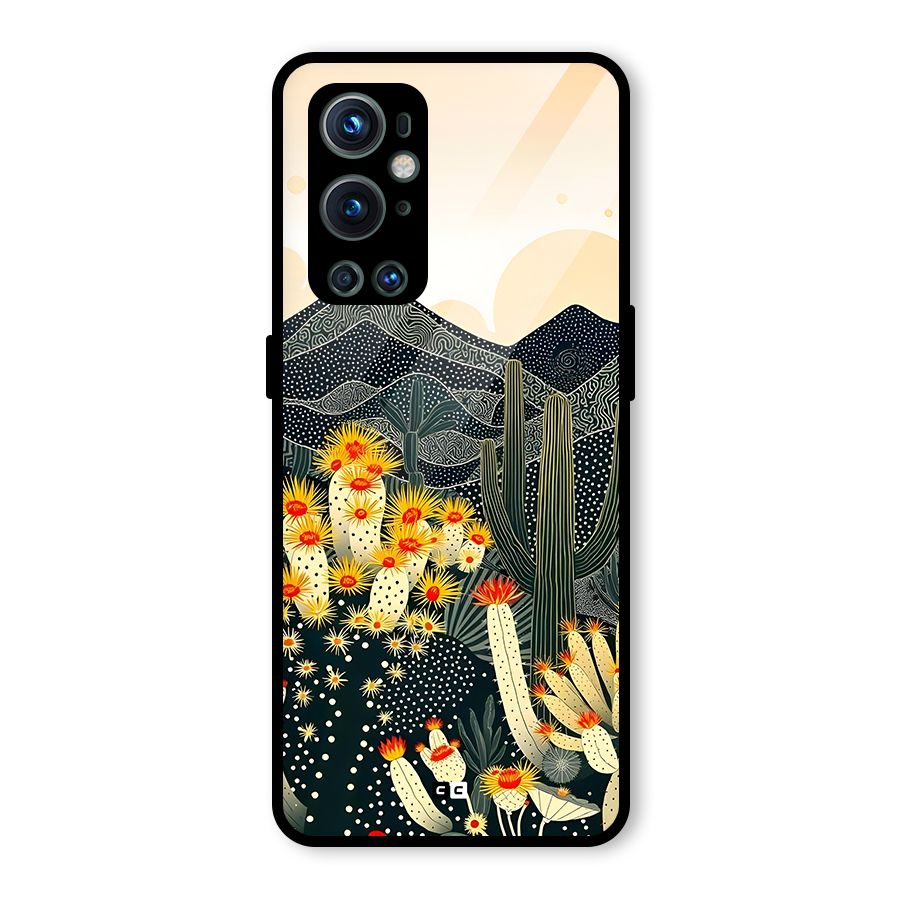 Aesthetic Desert Glass Back Case for OnePlus 9 Pro