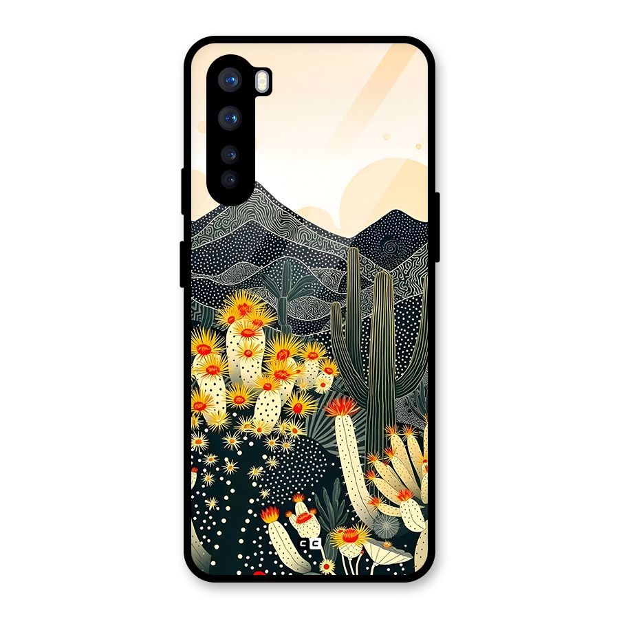 Aesthetic Desert Glass Back Case for OnePlus Nord