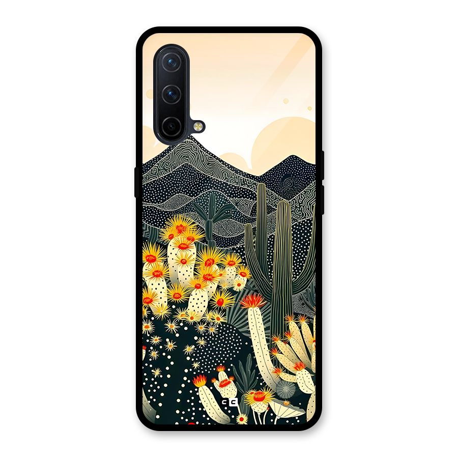 Aesthetic Desert Glass Back Case for OnePlus Nord CE 5G