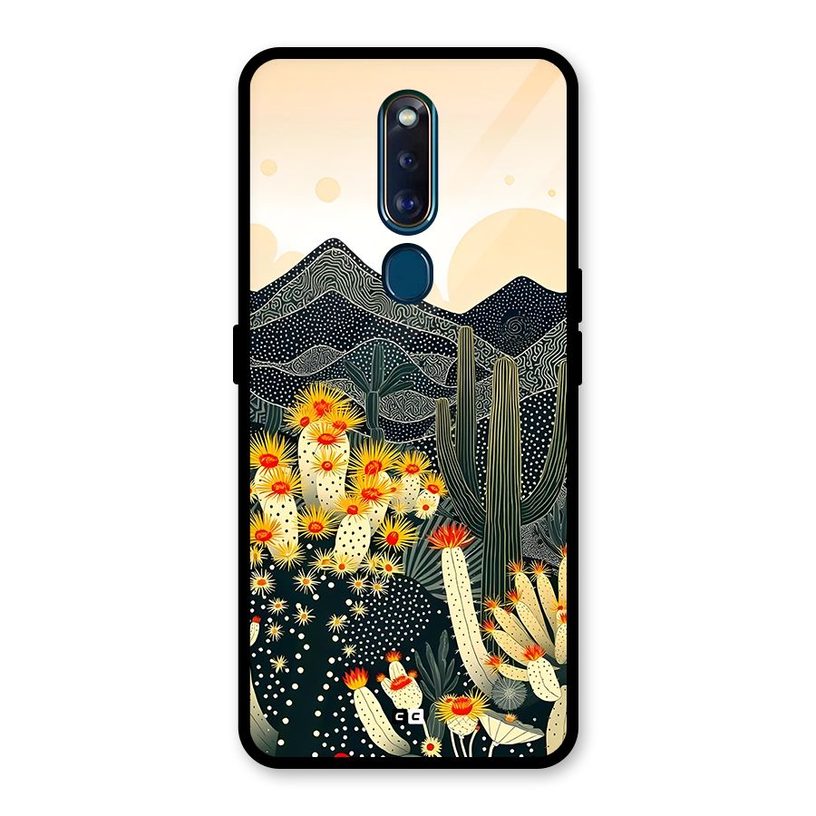 Aesthetic Desert Glass Back Case for Oppo F11 Pro