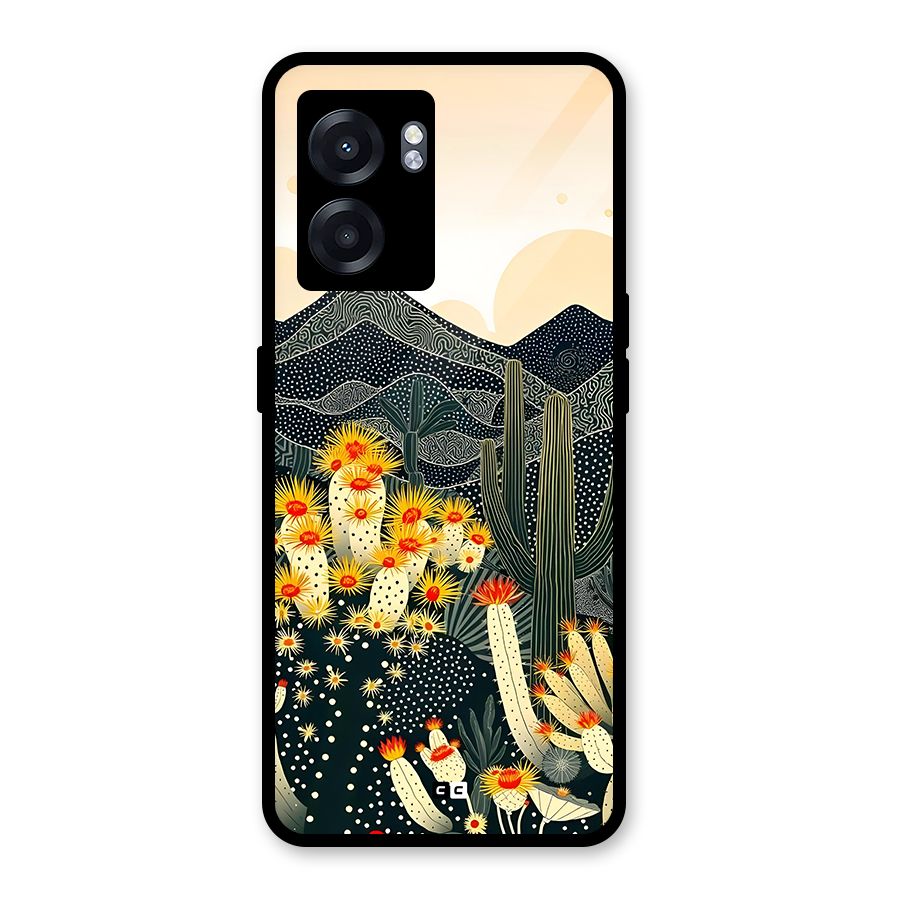 Aesthetic Desert Glass Back Case for Oppo K10 (5G)