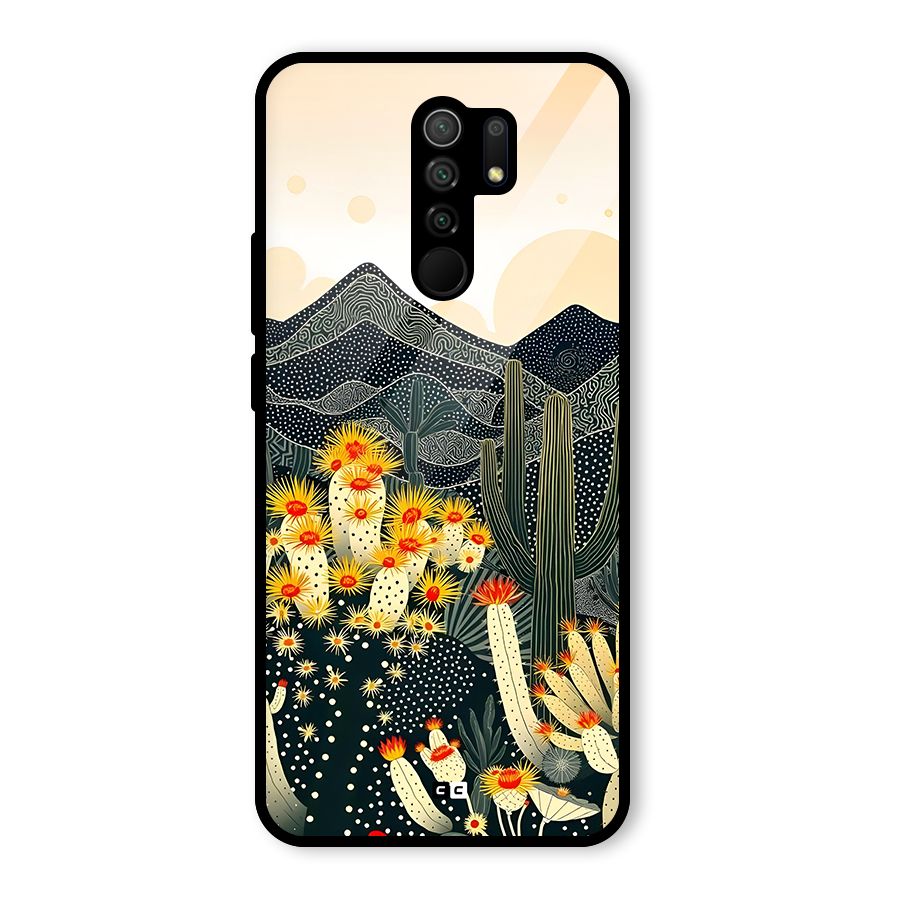 Aesthetic Desert Glass Back Case for Poco M2