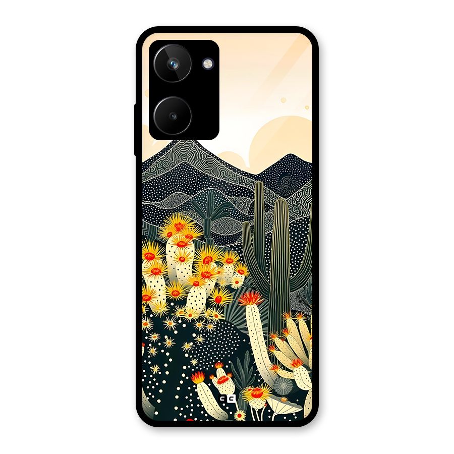 Aesthetic Desert Glass Back Case for Realme 10