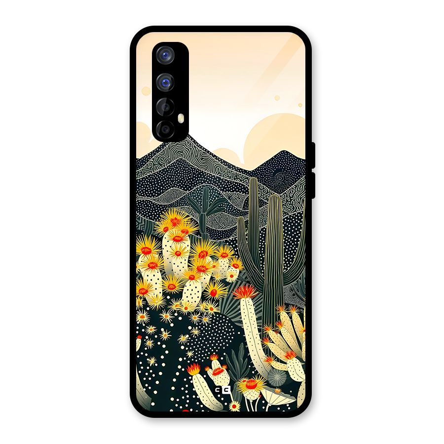Aesthetic Desert Glass Back Case for Realme 7