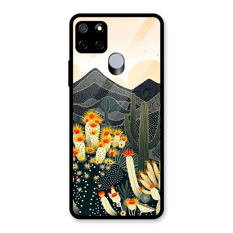 Aesthetic Desert Glass Back Case for Realme C12