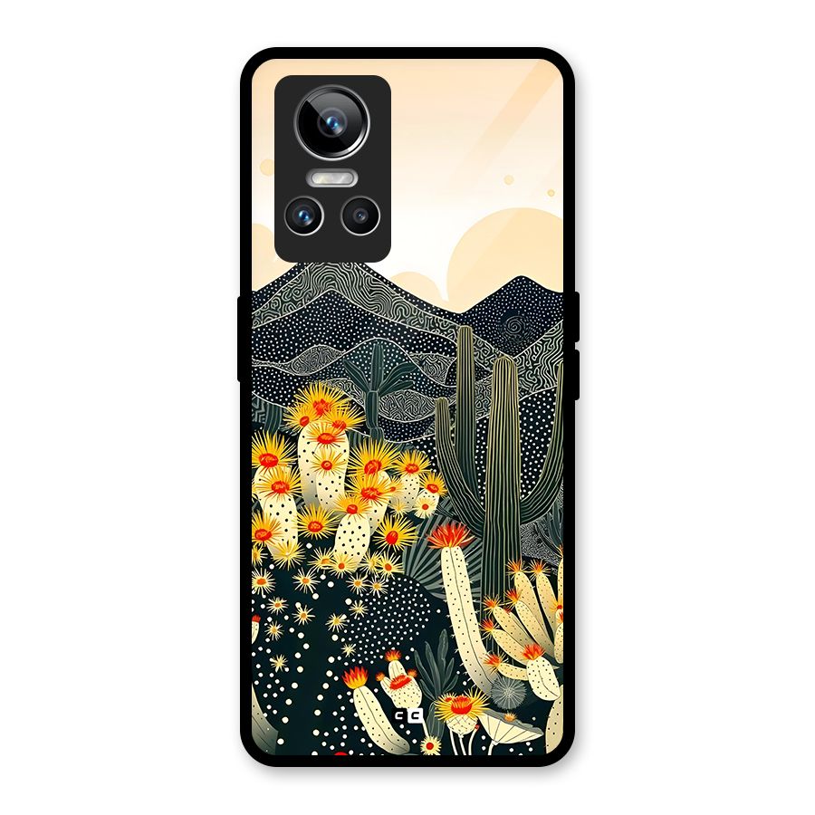 Aesthetic Desert Glass Back Case for Realme GT Neo 3