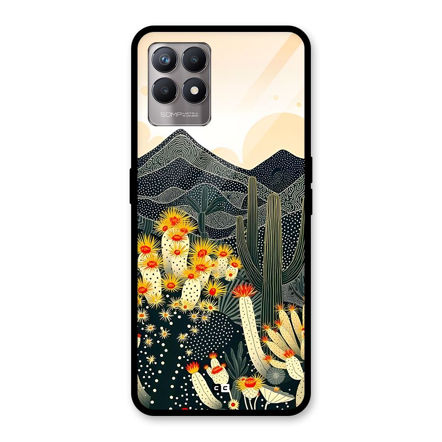 Aesthetic Desert Glass Back Case for Realme Narzo 50