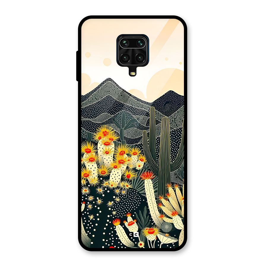 Aesthetic Desert Glass Back Case for Redmi Note 10 Lite