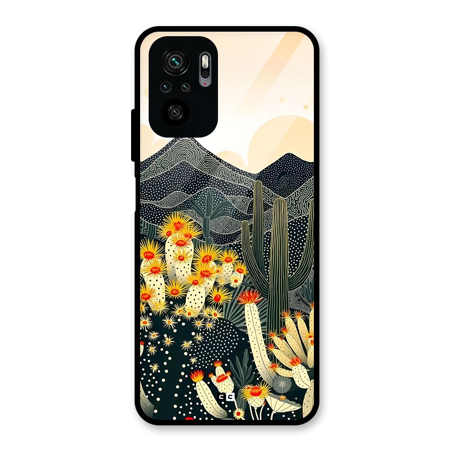 Aesthetic Desert Glass Back Case for Redmi Note 11 SE