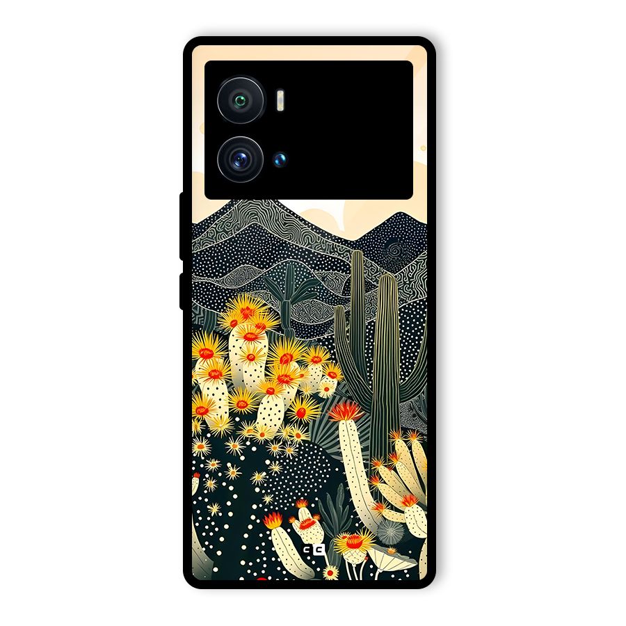 Aesthetic Desert Glass Back Case for Vivo iQOO 9 Pro
