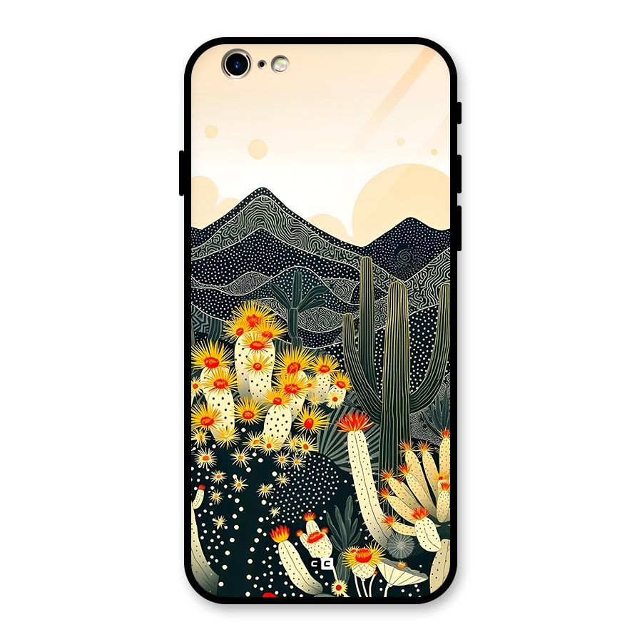 Aesthetic Desert Glass Back Case for iPhone 6 6S