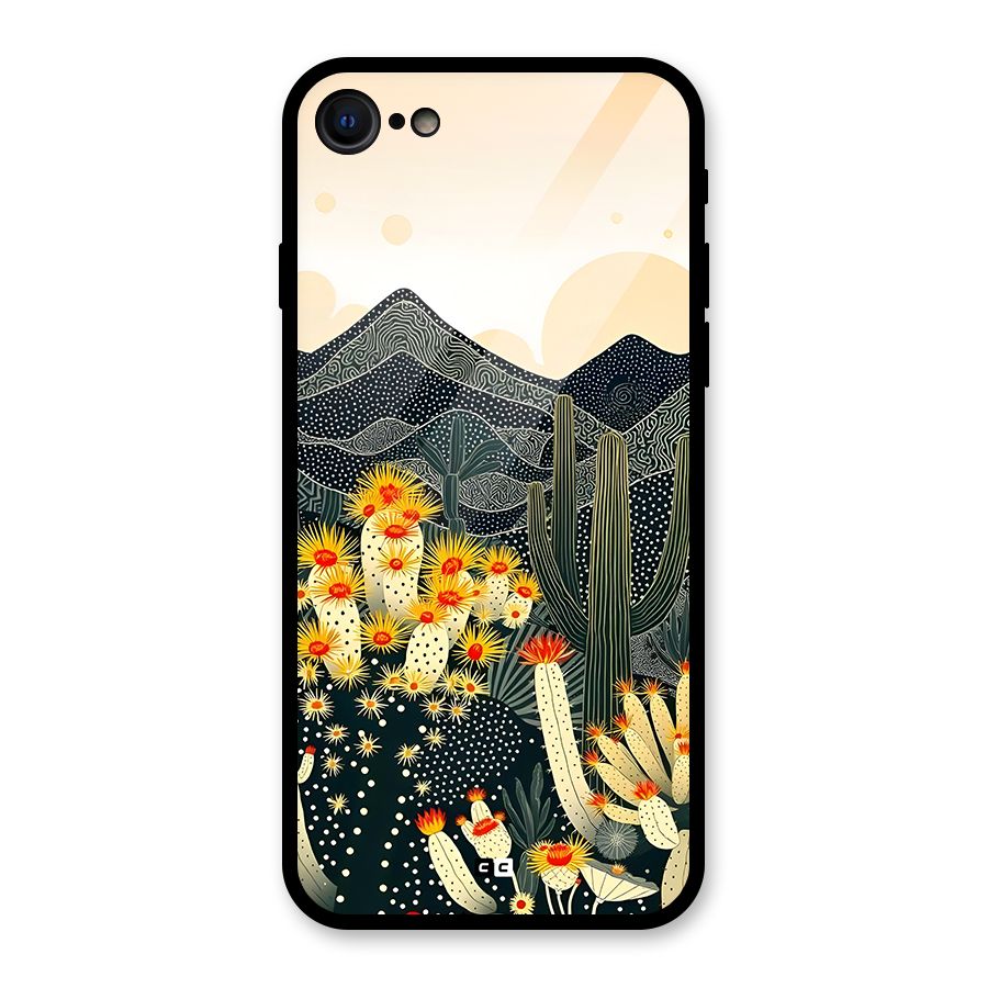 Aesthetic Desert Glass Back Case for iPhone 7
