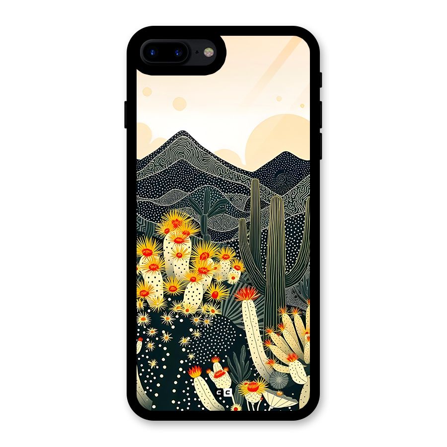 Aesthetic Desert Glass Back Case for iPhone 7 Plus