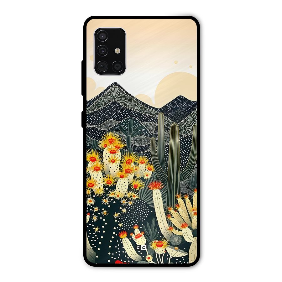 Aesthetic Desert Metal Back Case for Galaxy A51