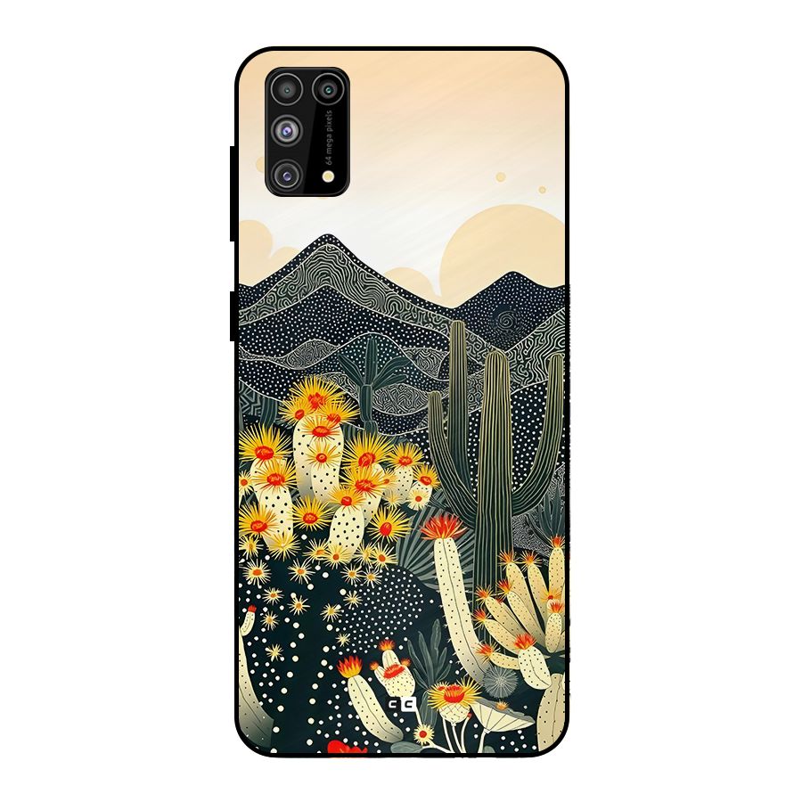 Aesthetic Desert Metal Back Case for Galaxy F41