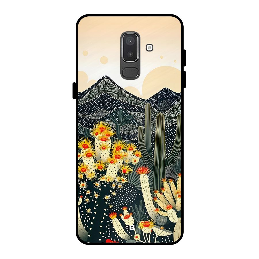 Aesthetic Desert Metal Back Case for Galaxy On8 (2018)