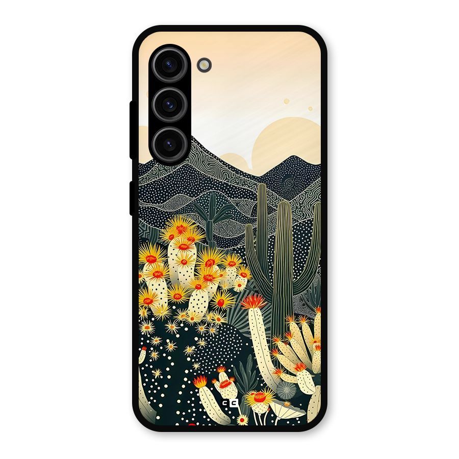 Aesthetic Desert Metal Back Case for Galaxy S23