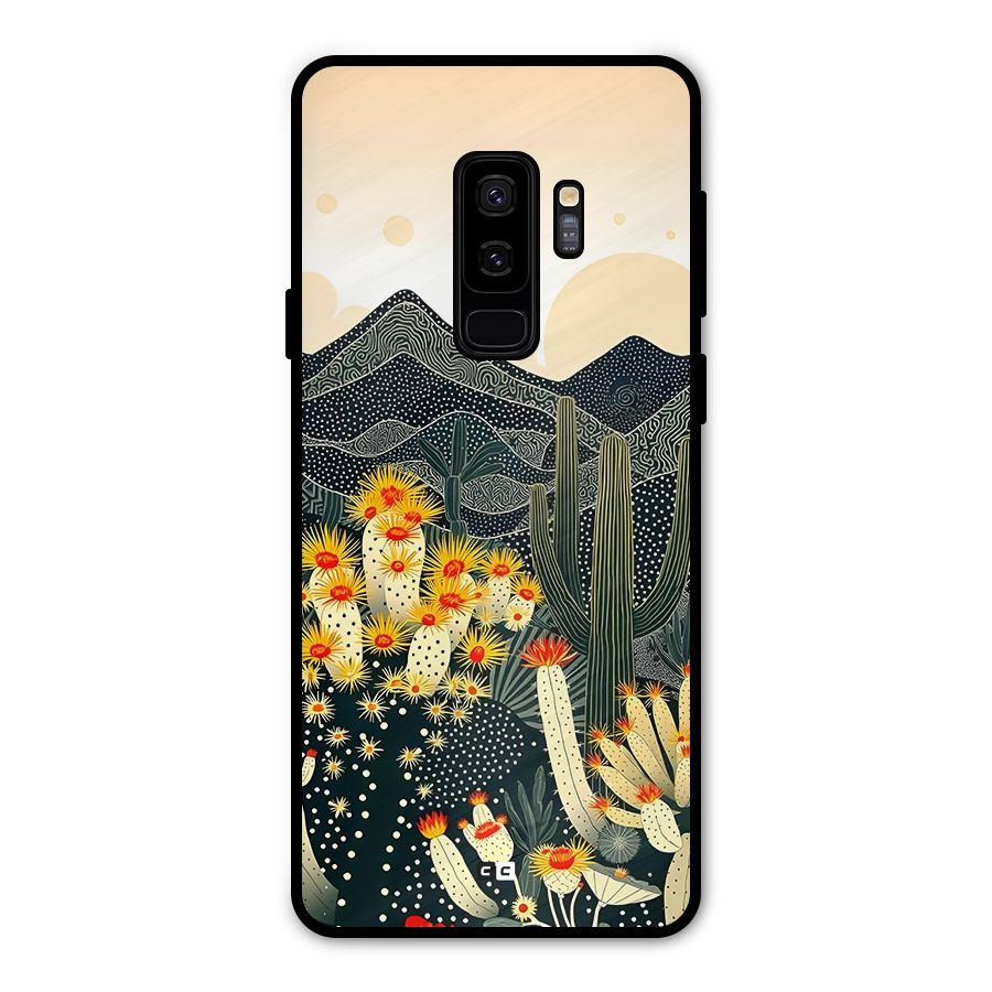 Aesthetic Desert Metal Back Case for Galaxy S9 Plus