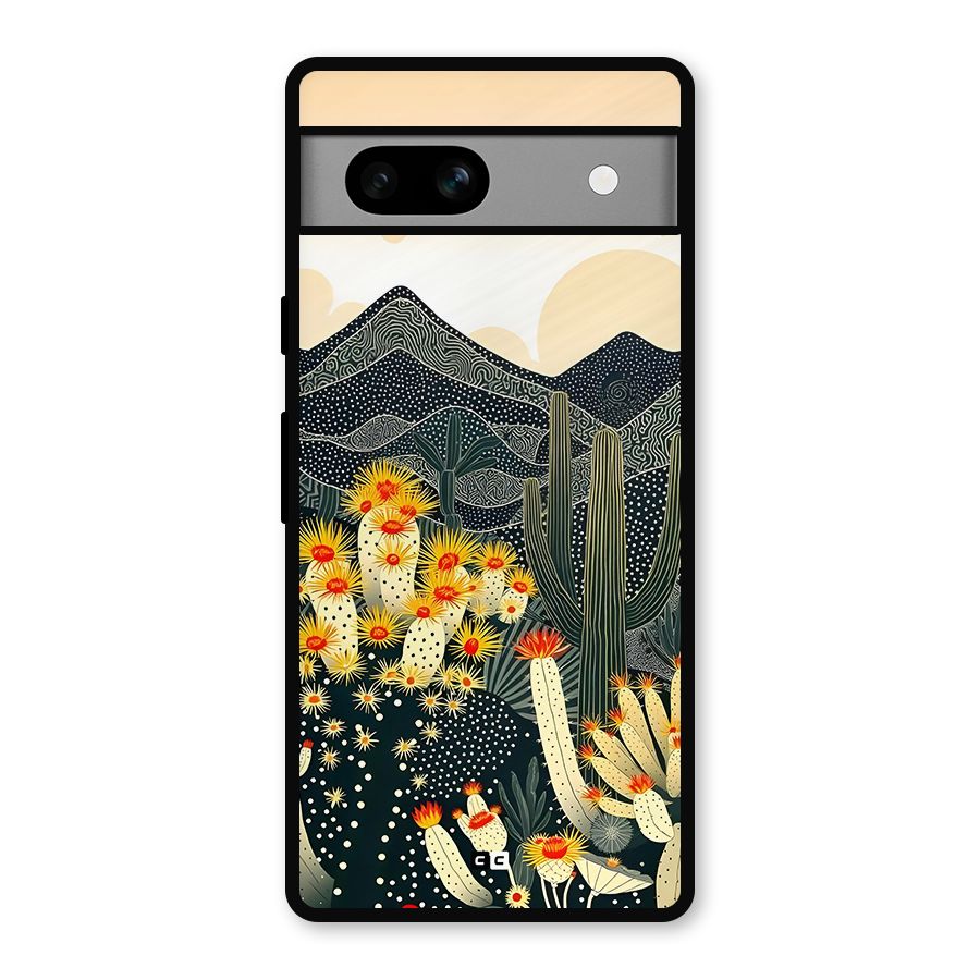 Aesthetic Desert Metal Back Case for Google Pixel 7a