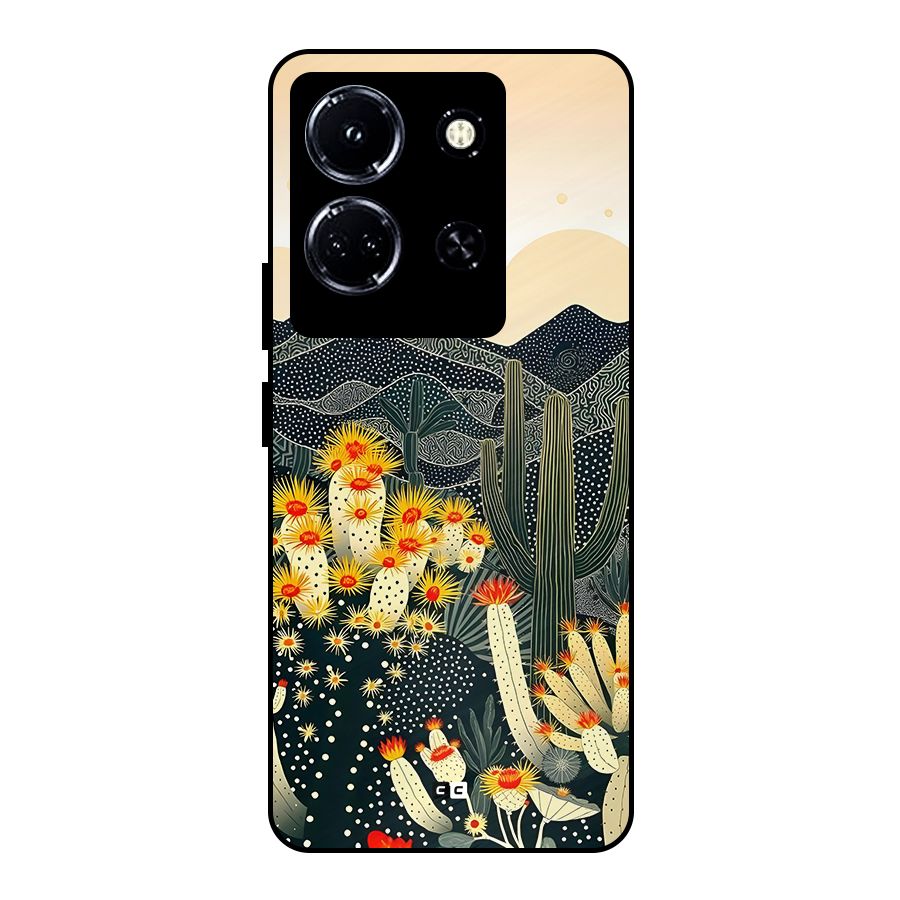 Aesthetic Desert Metal Back Case for Infinix Note 30 5G