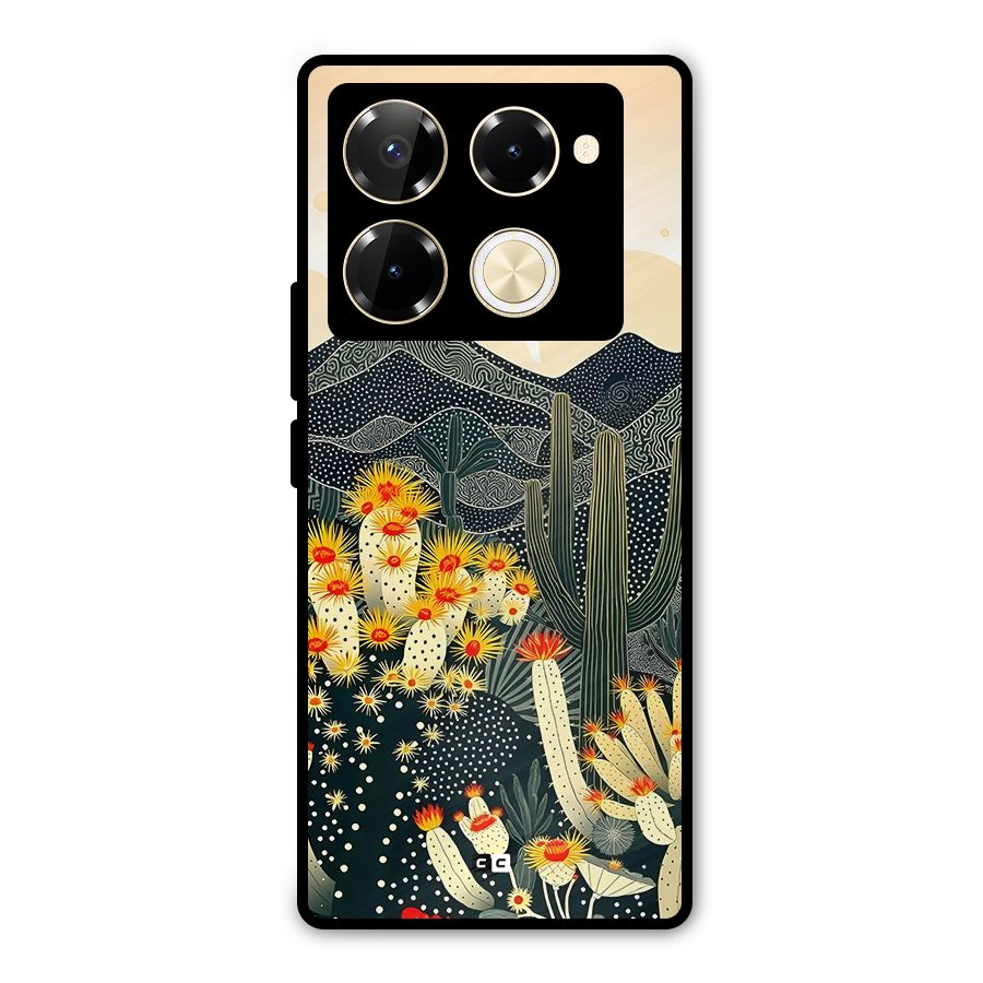 Aesthetic Desert Metal Back Case for Infinix Note 40 Pro