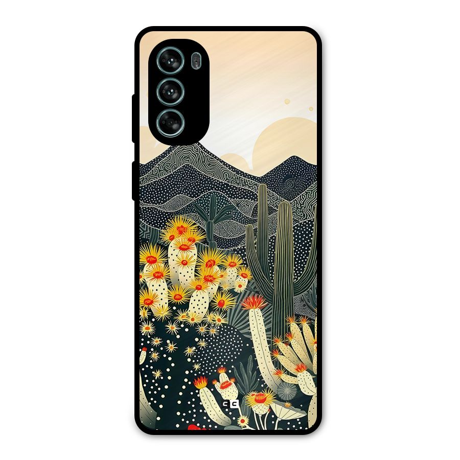 Aesthetic Desert Metal Back Case for Moto G62