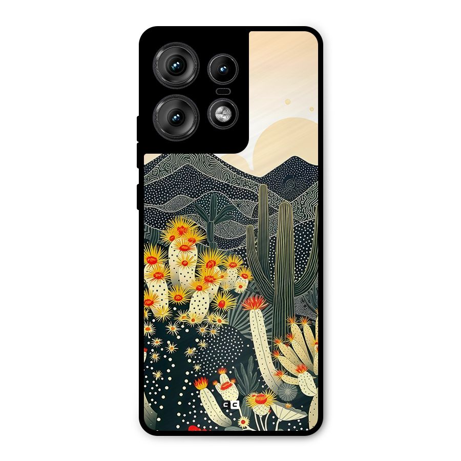 Aesthetic Desert Metal Back Case for Motorola Edge 50 Pro