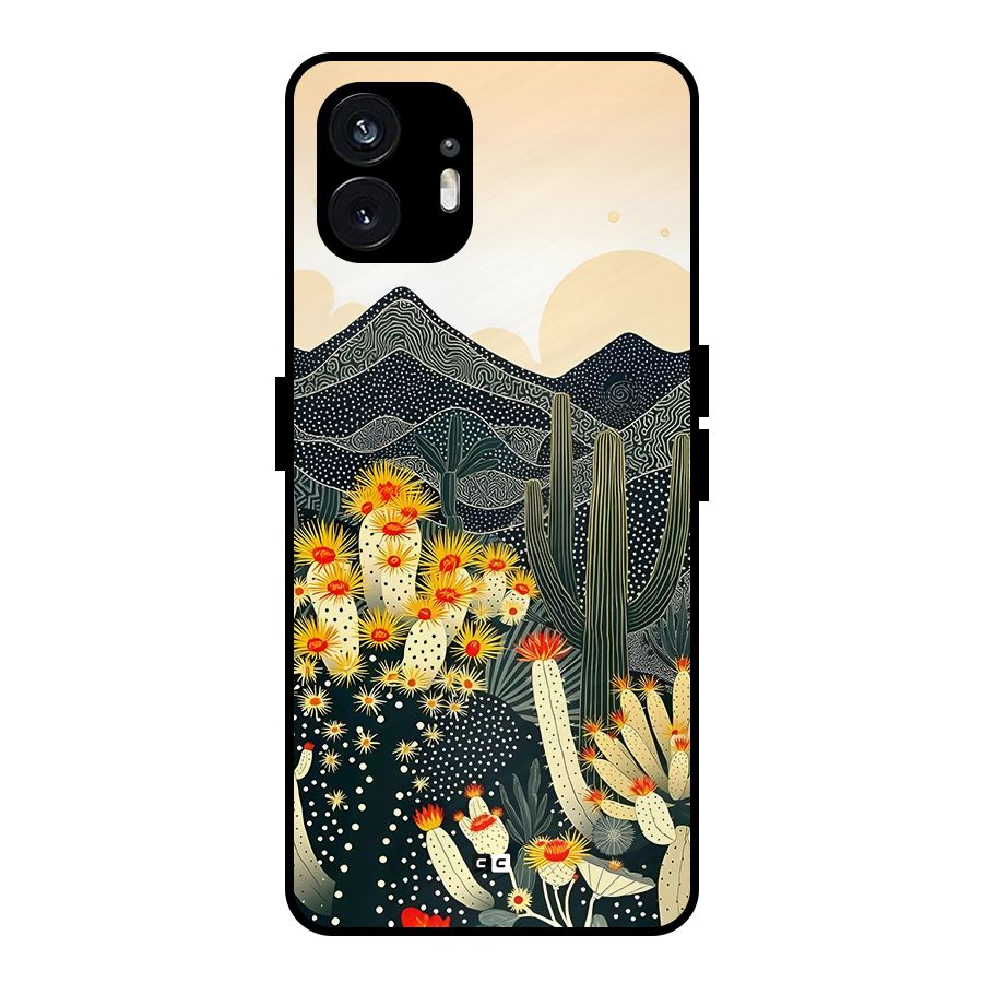 Aesthetic Desert Metal Back Case for Nothing Phone 2