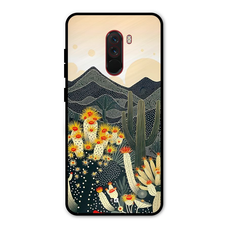 Aesthetic Desert Metal Back Case for Poco F1