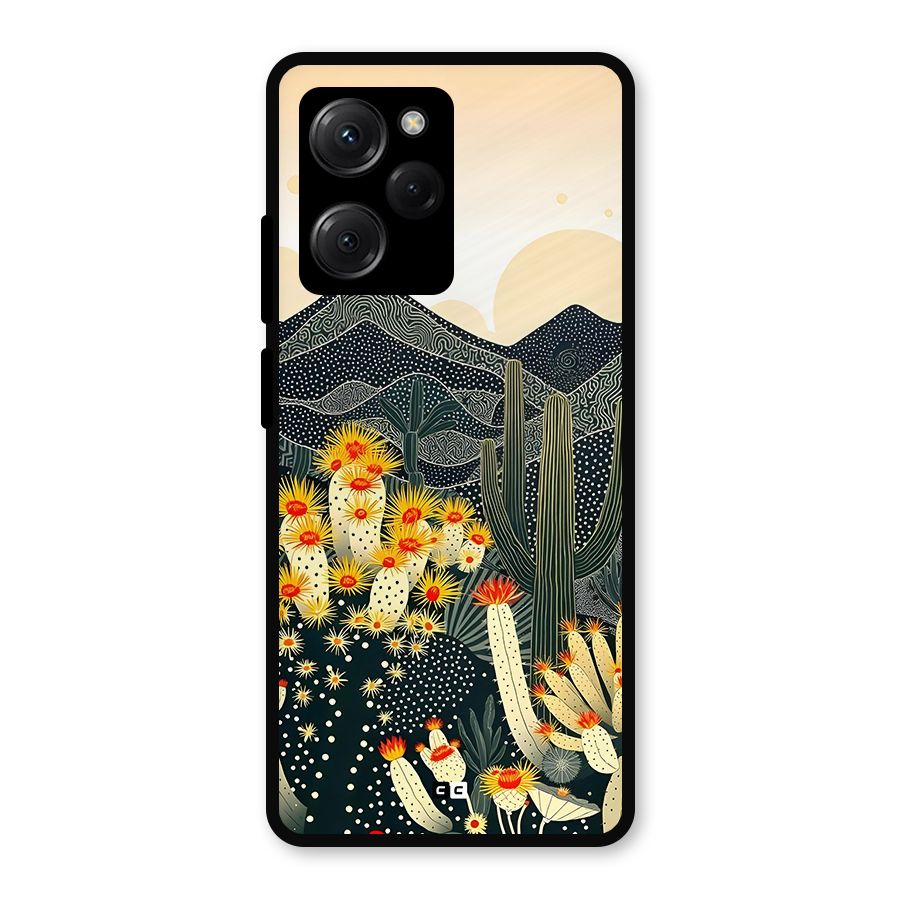 Aesthetic Desert Metal Back Case for Poco X5 Pro