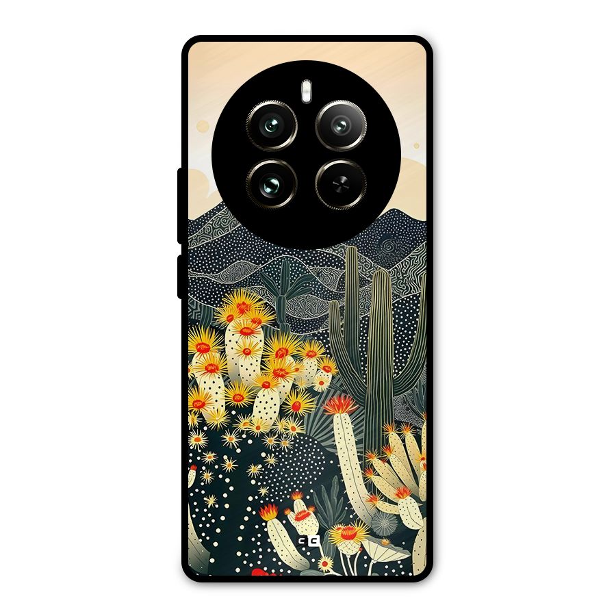 Aesthetic Desert Metal Back Case for Realme 12 Pro