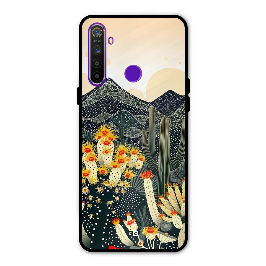 Aesthetic Desert Metal Back Case for Realme 5