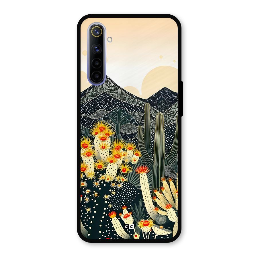 Aesthetic Desert Metal Back Case for Realme 6i