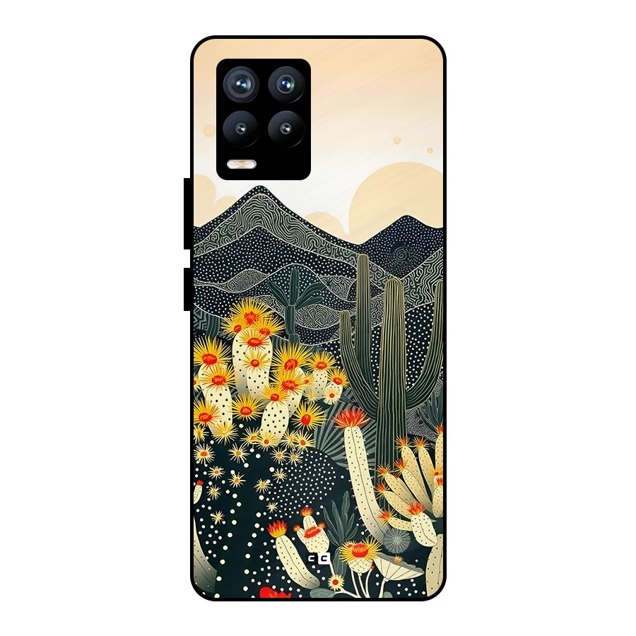 Aesthetic Desert Metal Back Case for Realme 8 Pro