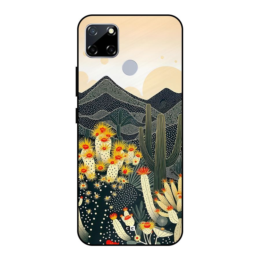 Aesthetic Desert Metal Back Case for Realme Narzo 20