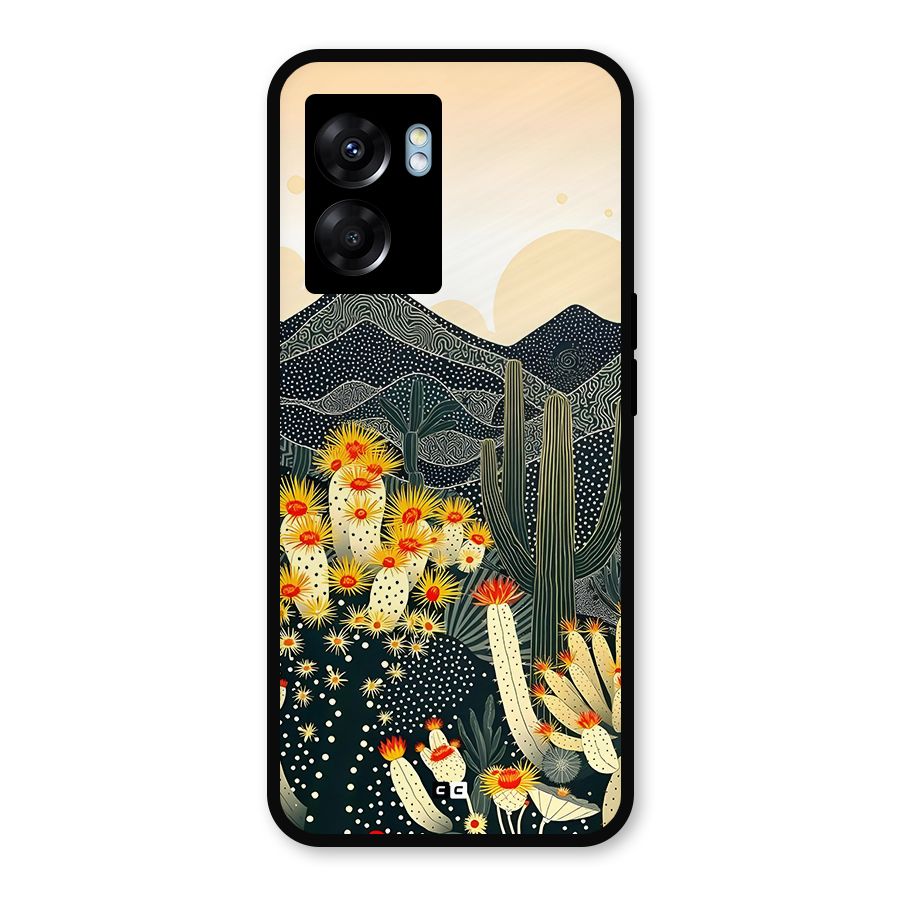 Aesthetic Desert Metal Back Case for Realme Narzo 50 5G