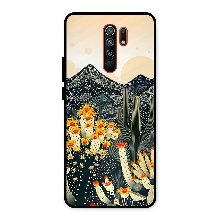 Aesthetic Desert Metal Back Case for Redmi 9 Prime