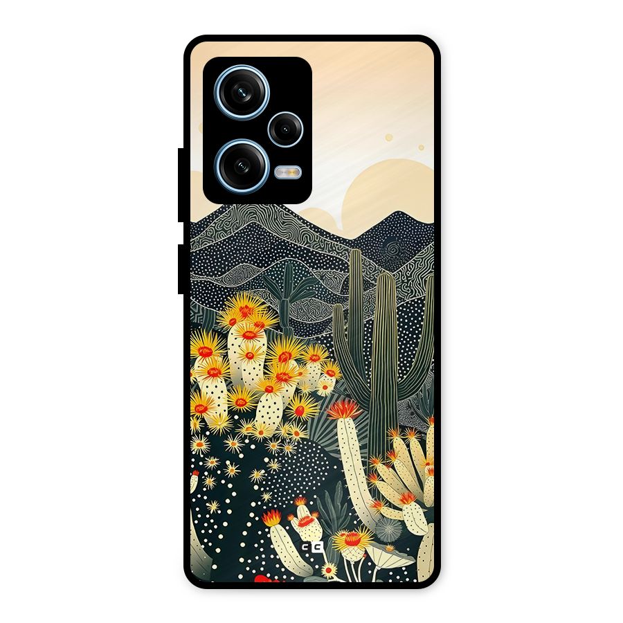 Aesthetic Desert Metal Back Case for Redmi Note 12 Pro