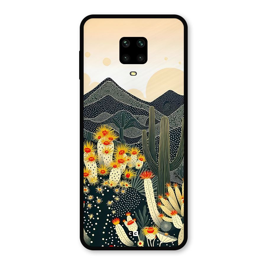Aesthetic Desert Metal Back Case for Redmi Note 9 Pro Max