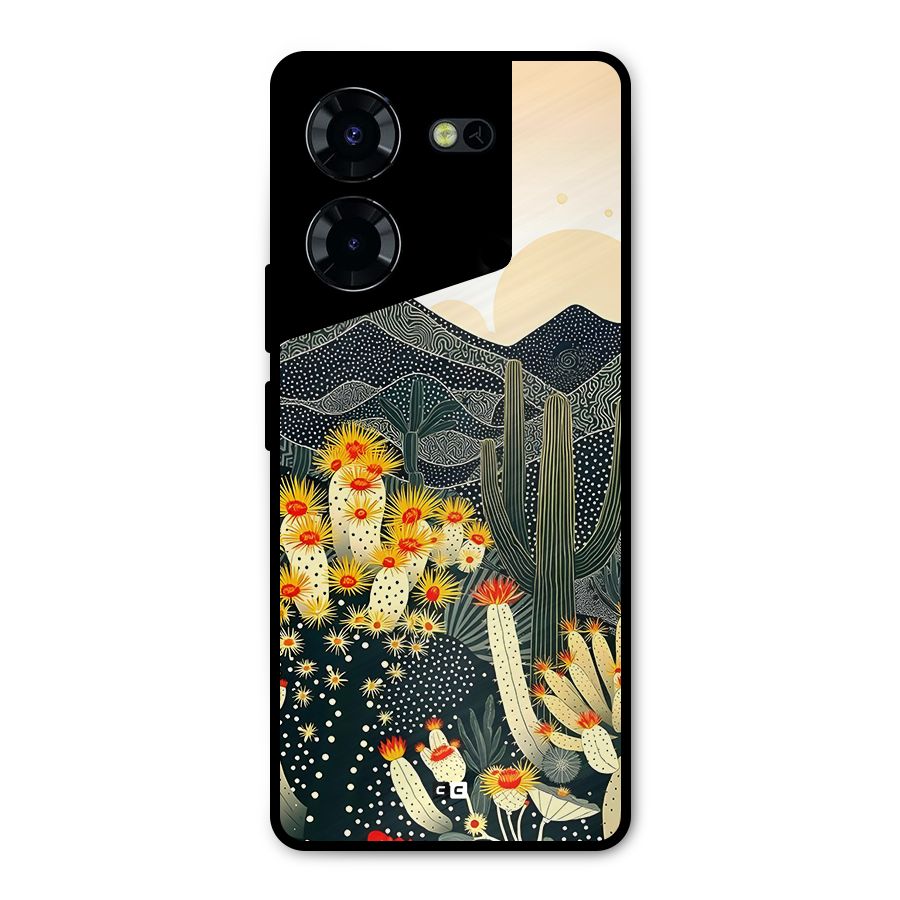 Aesthetic Desert Metal Back Case for Tecno Pova 5 Pro 5G