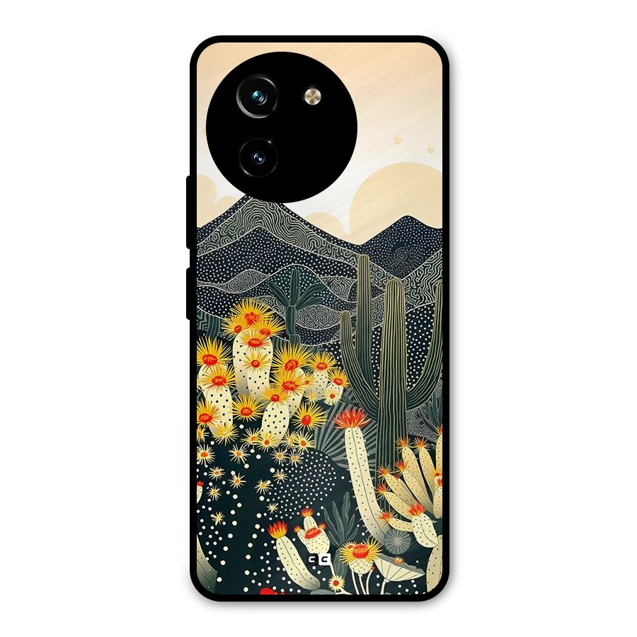 Aesthetic Desert Metal Back Case for Vivo T3x