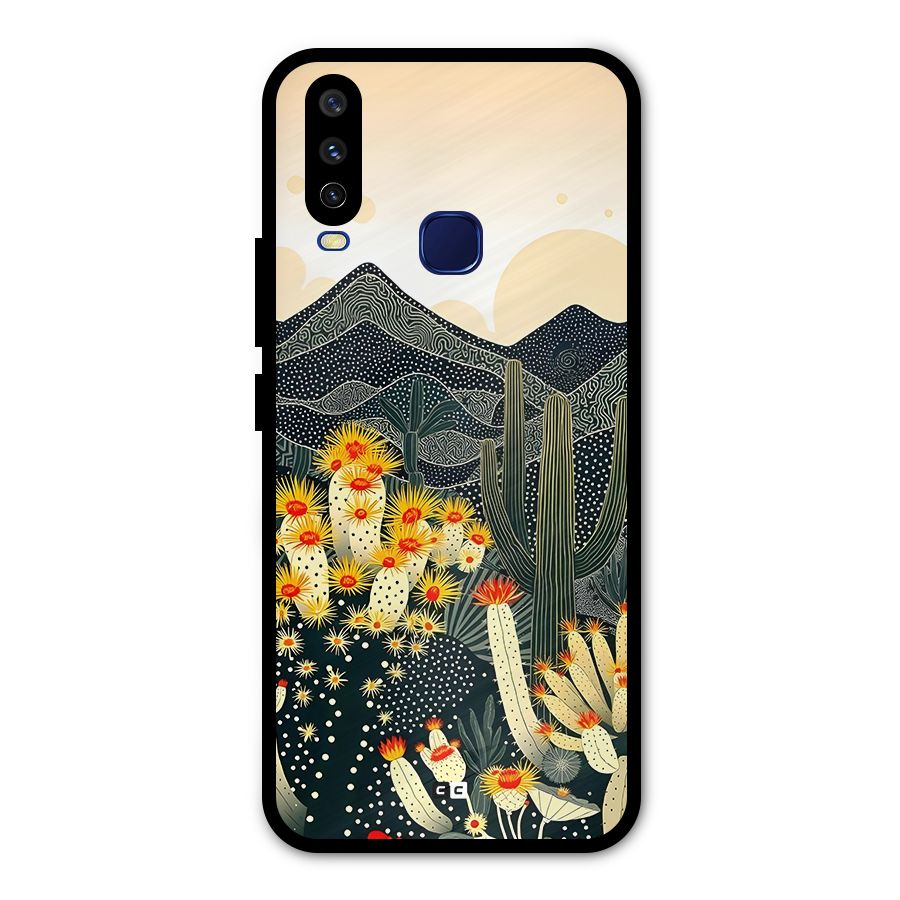 Aesthetic Desert Metal Back Case for Vivo V17